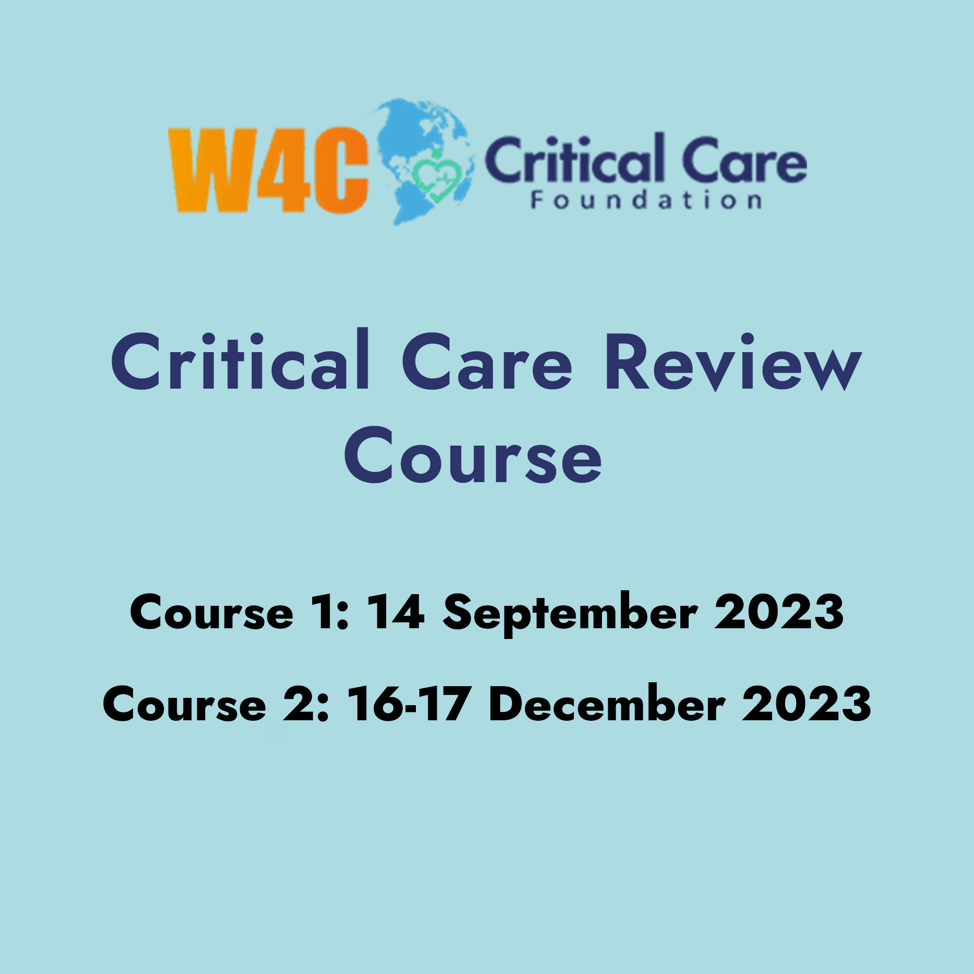 Upcoming Programs (W4C)